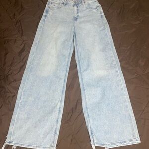 American Eagle Outfitters Light Blue Flare Jeans